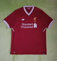 Szinte új L-es New Balance Liverpool FC (2017/18) 125 éves centenáriumi hazai mez