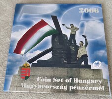 2006-os Dísztokos forgalmi sor Magyarország pénzérméi 5000 db Proof. 1956-os forradalom emlékére