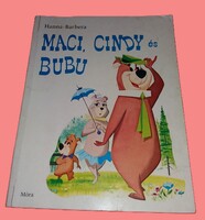 1986 William Hanna-Joseph Barbera - MACI LACI-Maci Cindy és Bubu- képes mesekönyv képek szerint MÓRA