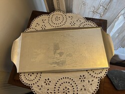Rezezett aluminium tálca