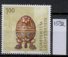 Liechtenstein 2011 - Cári dísztojás (Fabergé stílus) bélyeg