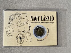 2025 Nagy László szül. 100. évfordulója 100 Forint elsőnapi veret bliszter, ALACSONY SORSZÁM: 00530