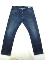 EREDETI CALVIN KLEIN SLIM CKJ026 (W34 / L30) FÉRFI ENYHÉN SZTRECCSES FARMERNADRÁG