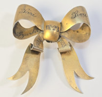 Very Beautiful Old Silver Bow
