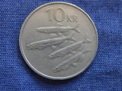 Izland 10 Krónur 1984