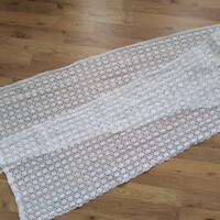 Horgolt extra hosszú vitrázs függöny kézimunka