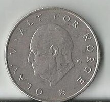 Régi norvég pénz, 1 korona