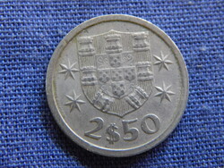 Portugália  2 1/2 Escudo 1974
