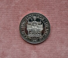 EZÜST KIRÁLY-SOR, MÉE. SZ.FEHÉRVÁR,1996. IMRE-II.LÁSZLÓ (1196-1205) EMLÉKÉREM (36,9 g, 0,835) RITKA!