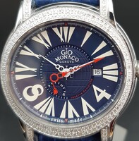 Hollóházi Gio Monaco Galileo Diamonds a very special and beautiful automatic watch from Switzerland