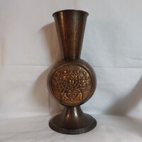 Iparművész fémműves bronz váza