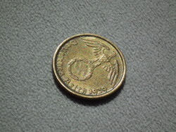 Németország, horogkeresztes birodalmi 5 Pfennig (Reichspfennig), 1939 D
