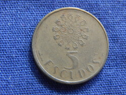 Portugália  5 Escudo 1991