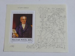 1982 Festmény (XX)- Johann Wolfgang Goethe