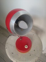 Retro Szarvasi Space Age asztali lámpa gömb burával