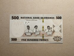 Ruanda - 500 Francs 2019 UNC