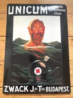 Unicum tábla, zománctábla