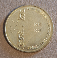 Szlovénia 5 Tolár, 1995 - Győzelem a nácizmus és a fasizmus felett - Emlékérme