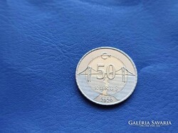 TÖRÖKORSZÁG 50 KURUS 2020 KEMAL ATATÜRK! BIMETÁL! UNC!