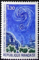 Fr1720 / Franciaország 1970 Haute-Provence-i Obszervatórium bélyeg postatiszta
