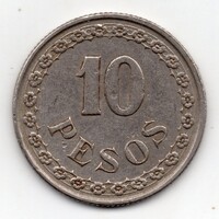 Paraguay 10 Peso, 1939, ritkább