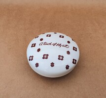 Ritka Aquincum porcelán Atrium Hyatt szálloda részére bonbonier ékszertartó doboz