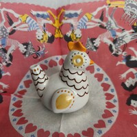 Hollóházi art deco tyúk, Torma Istvánné formaterve