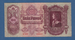 100 Pengő 1930 Ropogós VF-EF