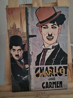 Vintage Charlie Chaplin francia moziplakát (kb. 1960/70-es évek)  