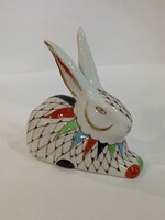 Hollóházi nyuszi Gardenfigura