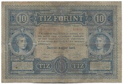 10 forint / gulden 1880 restaurált 1.