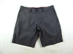EREDETI TOMMY HILFIGER (W33) FÉRFI SÖTÉTSZÜRKE RÖVIDNADRÁG / TÉRDNADRÁG