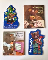 Bálint Ágnes: Tévé-Maci / TV- Maci karácsonya retro mesekönyvcsomag