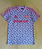 M-es retro adidas Manchester United FC (1990/92) vendég mez