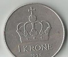 Régi norvég pénz. 1 korona