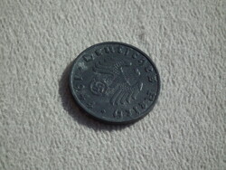 Németország, horogkeresztes birodalmi 1 Pfennig (Reichspfennig), 1944 B
