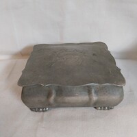 Dansk Kunst Tin régi ón doboz