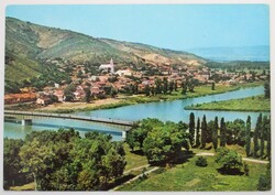 Képeslap, Tokaj, Látkép (e)