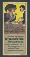1920.- 1 db számolócédula - levélpapírgyár - Rigler József