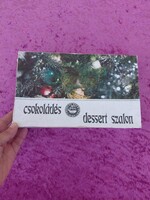 Retró Csemege csokoládés dessert szalon doboz – Magyar Édesipar, 43,50 Ft (Karácsonyi ritkaság)