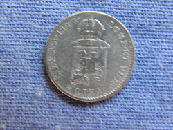 Olaszország 1/4 Lira 1822 V 0.600-as ezüst 1,62 g