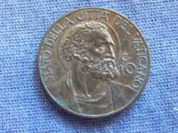 Vatikán 10 Centesimi 1930