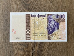 Portugália 1000 Escudo 2000 UNC