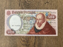 Portugália 500 Escudo 1979 UNC