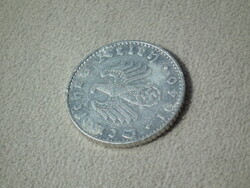 Németország, horogkeresztes birodalmi 50 Pfennig (Reichspfennig), 1940 B