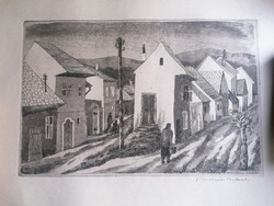 Ábrahám Rafael rézkarc01.