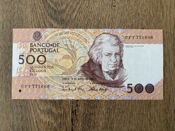 Portugália 500 Escudos 1993 UNC