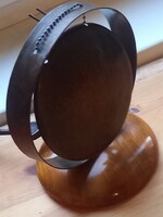 Retro Rajki László gang ütővel /előadás elejét véget jelző eszköz /Bronz gang