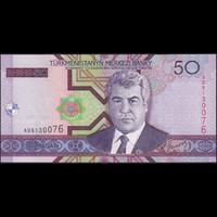 Türkmenisztán 50 Manat 2005 P-17 UNC
