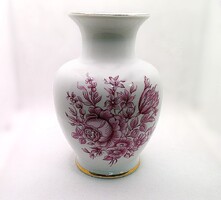 Hollóházi virágos váza )ZAL-R92454)